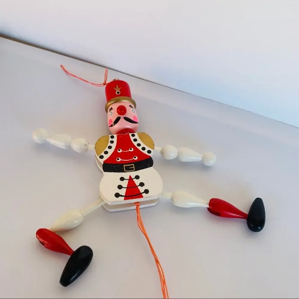 Vintage Wood Soldier Ornament